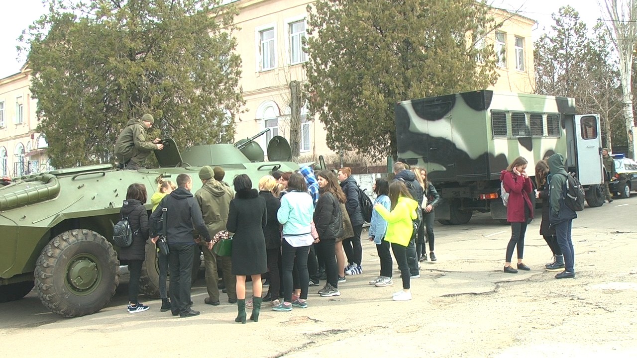 День відкритих дверей влаштували у військовій частині Національної гвардії України  