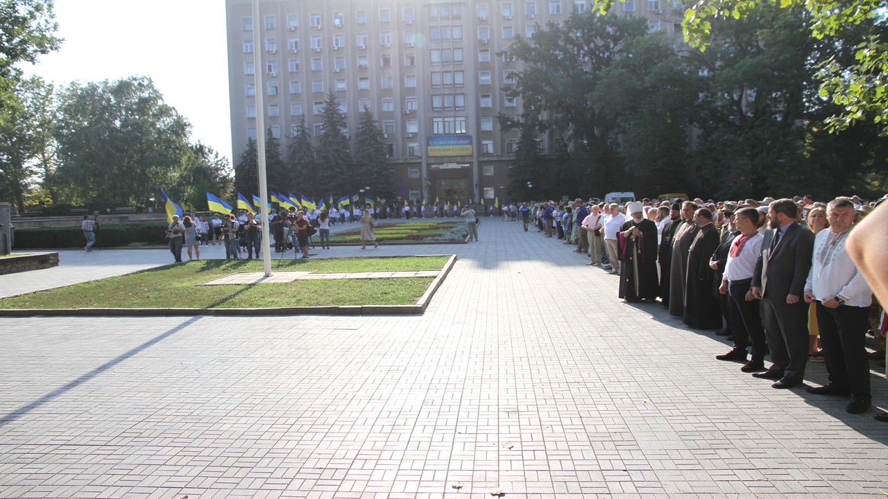 У Миколаєві розпочались урочистості до Дня прапора України